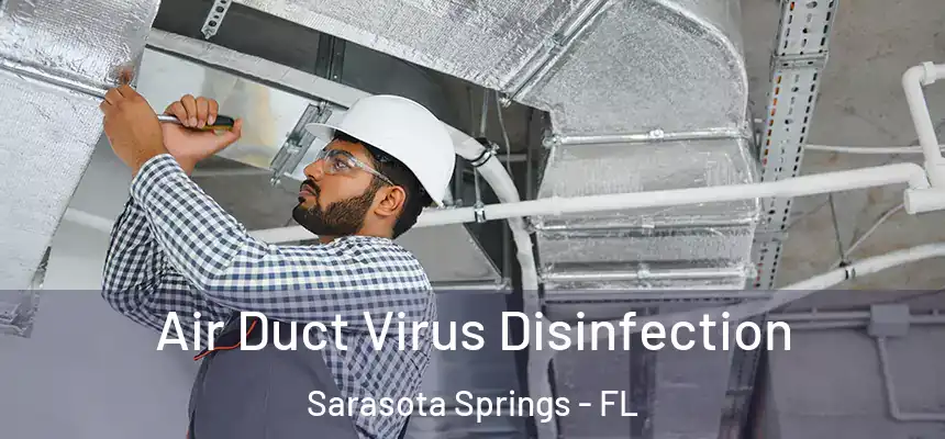 Air Duct Virus Disinfection Sarasota Springs - FL