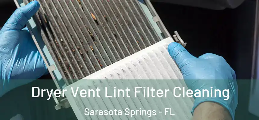 Dryer Vent Lint Filter Cleaning Sarasota Springs - FL